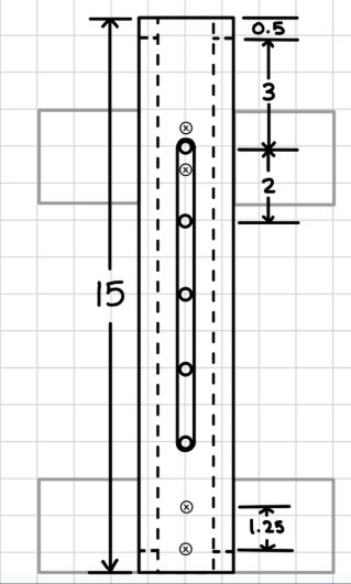 Height adjustment track drawing