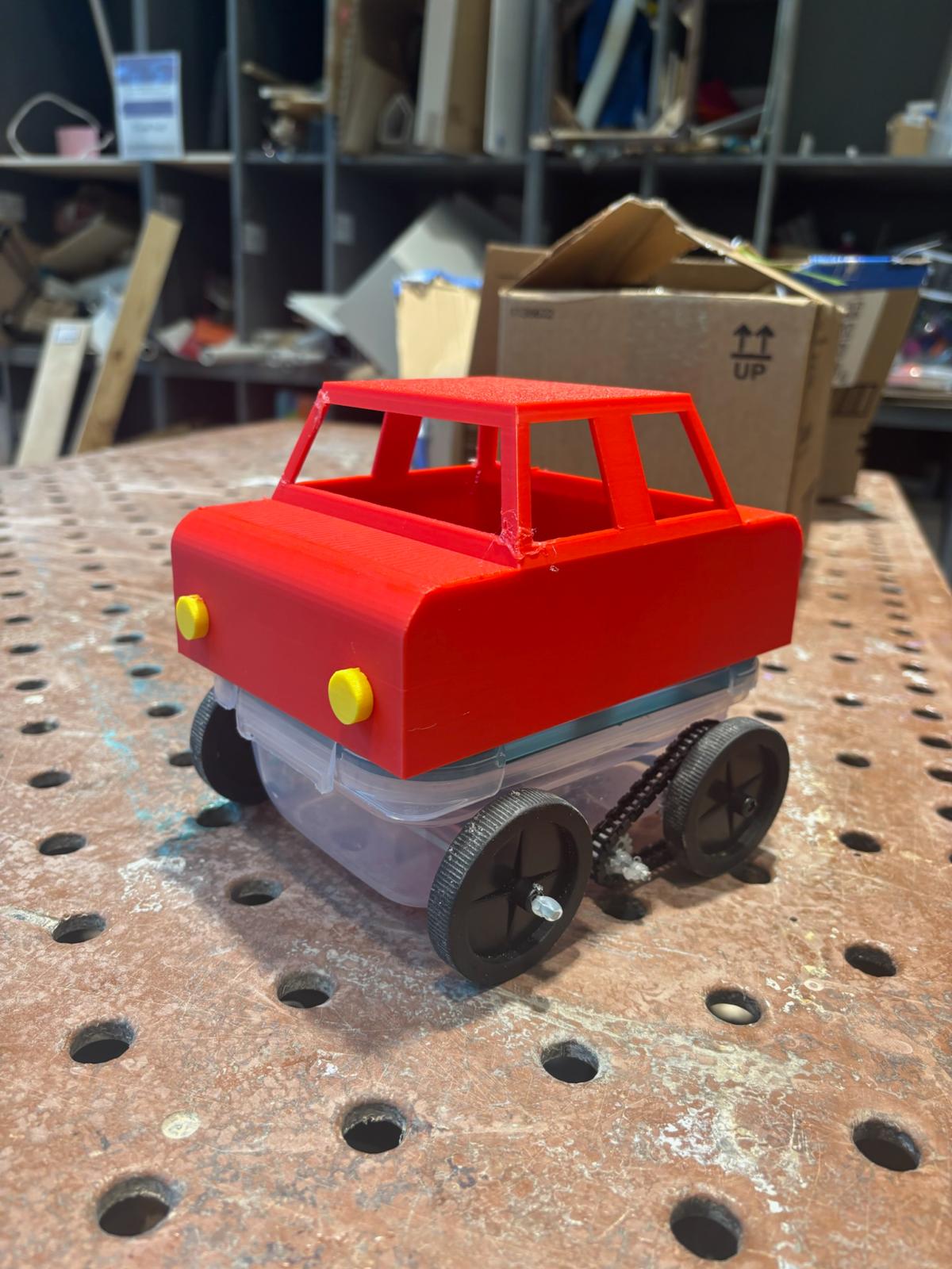 Final prototype front view